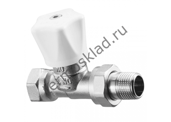 Вентиль с ручным приводом Oventrop HRV Ду 15 1/2 проходной прямой 1191604