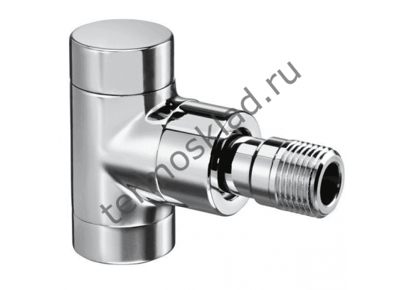 Вентиль на обратную подводку Oventrop Combi E угловой Ду 15 1/2 хром 1166052