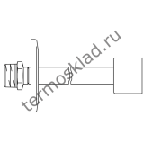 Комплект для настенного монтажа Oventrop Ду15 1/2 НР хром 1169553