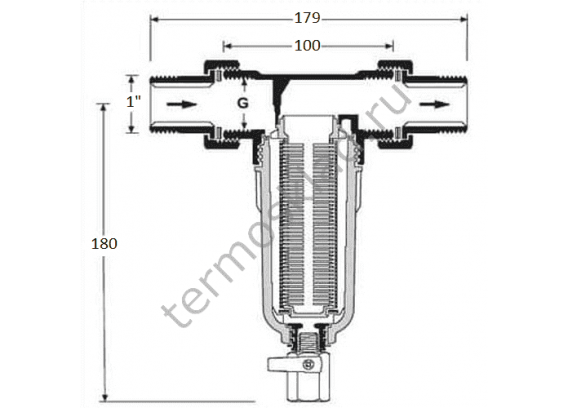 Фильтр Honeywell FF06 - 1 AA НС-0012944 самопромывной