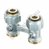 Узел нижнего подключения Oventrop Multiflex F ZB прямой 3/4 НГ x 3/4 НР 1015813