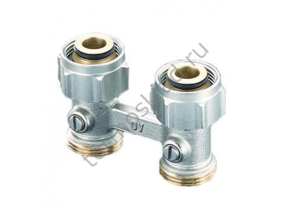Узел нижнего подключения Oventrop Multiflex F ZB прямой 3/4 НГ x 3/4 НР 1015813