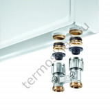 Узел нижнего подключения Oventrop Multiflex F ZB прямой 3/4 НГ x 3/4 НР 1015813