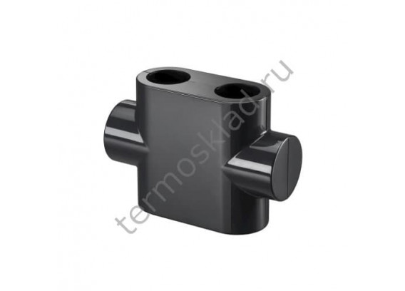 Декоративная крышка Oventrop Multiblock T/TU антрацит, проходная 1184088