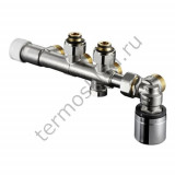 Узел нижнего подключения Oventrop Multiblock T-RTL G 3/4 НР угловой 1184016