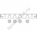 Комплект для монтажа Oventrop Multiblock T-RTL и Multiblock TQ-RTL 1189094