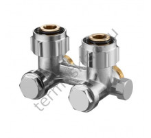 Узел нижнего подключения Oventrop Multiflex F ZBU угловой 3/4 НГ x 3/4 НР 1015944