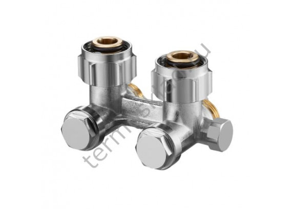 Узел нижнего подключения Oventrop Multiflex F ZBU угловой 3/4 НГ x 3/4 НР 1015944