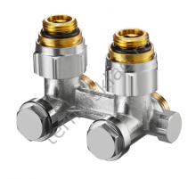 Узел нижнего подключения Oventrop Multiflex F ZBU угловой 1/2 НР x 3/4 НР 1015994
