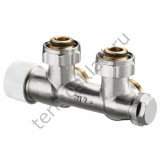 Узел нижнего подключения Oventrop Multiblock T G 3/4 НР угловой 1184014