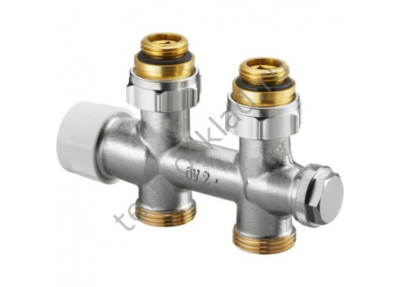 Узел нижнего подключения Oventrop Multiblock T Rp 1/2 ВР прямой 1184083