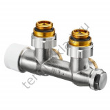 Узел нижнего подключения Oventrop Multiblock T Rp 1/2 ВР угловой 1184084