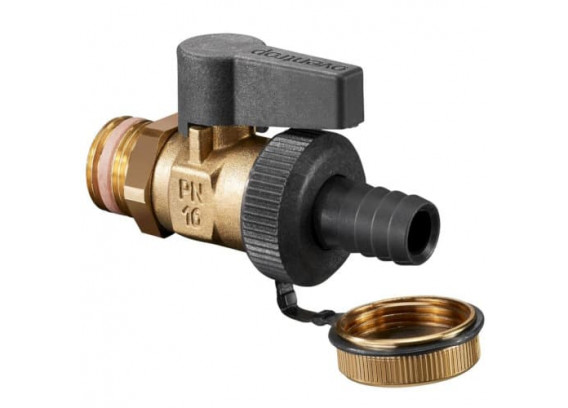 Шаровой запорный кран Oventrop Optiflex НР со штуцером 3/4 дюйм 20 мм 1033316