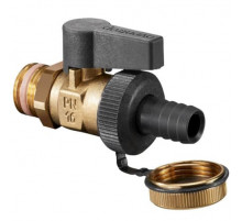 Шаровой запорный кран Oventrop Optiflex НР со штуцером 1/2 дюйма 15 мм 1033314