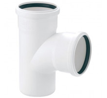 Тройник канализационный Rehau Raupiano Plus 40 х 40 мм 87° 11231141002