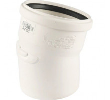 Отвод канализационный Rehau Raupiano Plus 90 мм 15° 11233841001