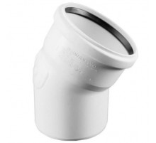 Отвод канализационный Rehau Raupiano Plus 90 мм 30° 11233941001