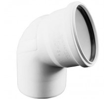 Отвод канализационный Rehau Raupiano Plus 110 мм 67° 11234541001
