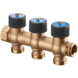 Коллектор регулирующий для воды Oventrop Multidis R на 3 контура 4200553