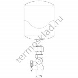 Клапан колпачковый Oventrop Expa-Con 20 мм x НР 3/4 1089006
