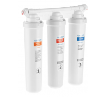 Фильтр трёхступенчатой очистки Гейзер Оптима Макс Био без крана для чистой воды 16046