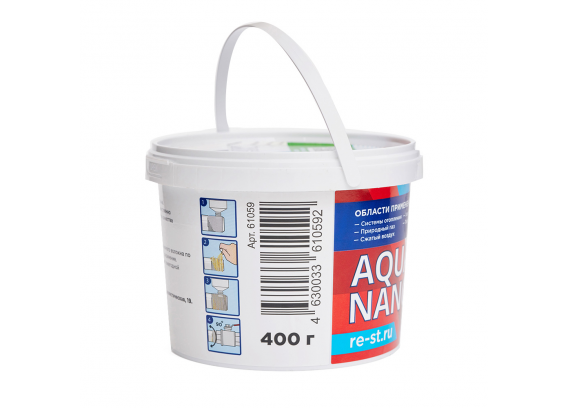 Паста для льна СантехМастер "Aquaflax nano" 400 грамм, банка 61059