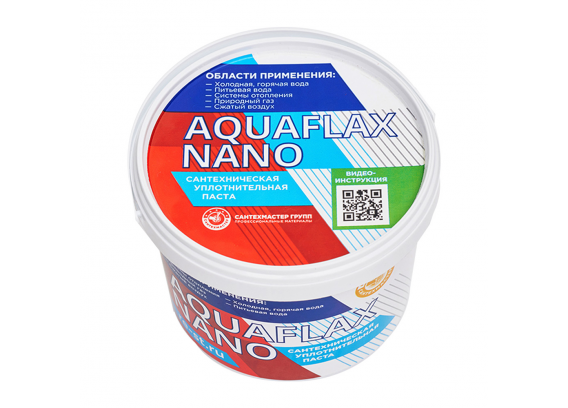 Паста для льна СантехМастер "Aquaflax nano" 400 грамм, банка 61059