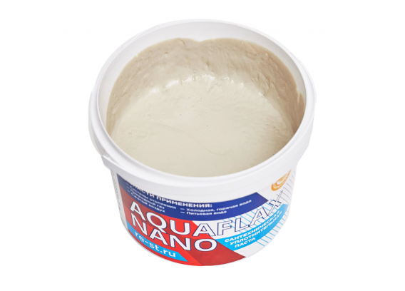 Паста для льна СантехМастер "Aquaflax nano" 400 грамм, банка 61059