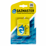 Нить газовая уплотнительная для труб СантехМастер "GAZMASTER" 50 метров, бокс, блистер 61161