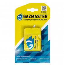 Нить газовая уплотнительная для труб СантехМастер "GAZMASTER" 50 метров, бокс, блистер 61161