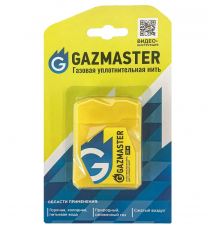 Нить газовая уплотнительная для труб СантехМастер "GAZMASTER" 25 метров, бокс, блистер 61160