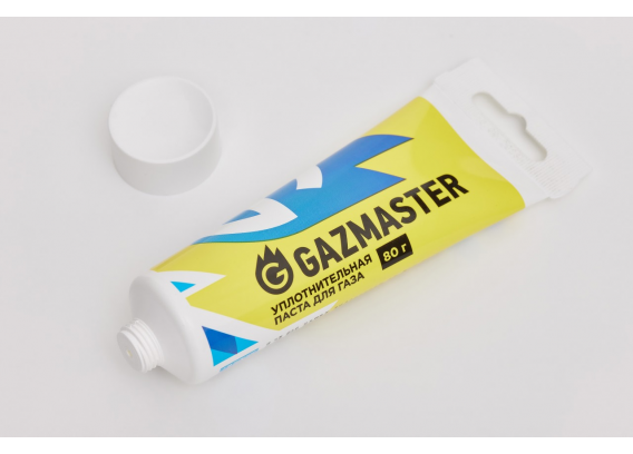 Паста для льна СантехМастер "GAZMASTER" 80 грамм, туба с еврослотом 61163