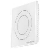 Терморегулятор электронный Теплолюкс Solus Zen Wi-Fi белый, с белой рамкой 100000379100